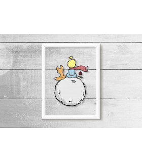 قاب شیشه ای شازده کوچولو - طرح سه