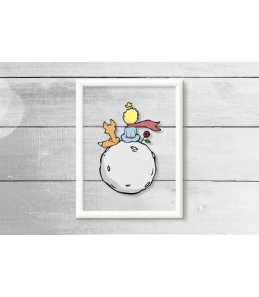 قاب شیشه ای شازده کوچولو - طرح سه