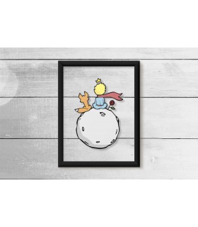 قاب شیشه ای شازده کوچولو - طرح سه