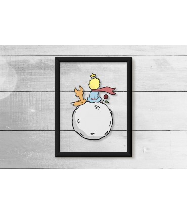 قاب شیشه ای شازده کوچولو - طرح سه