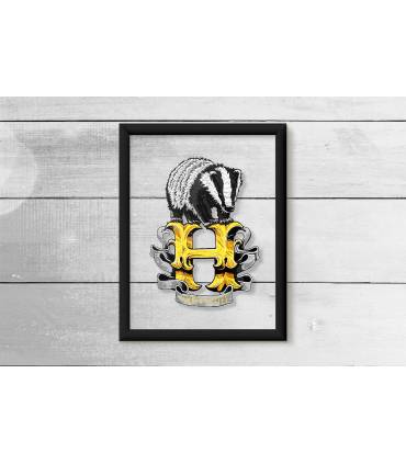 قاب شیشه ای Hufflepuff
