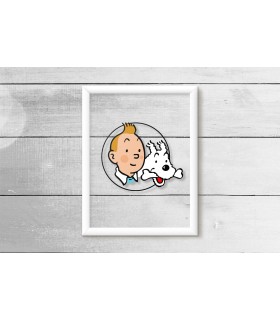 قاب شیشه ای TinTin