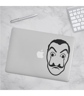 استیکر Money Heist Mask - طرح یک