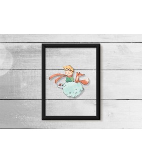 قاب شیشه ای شازده کوچولو- طرح یک