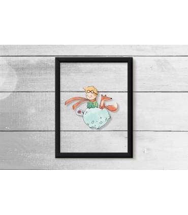 قاب شیشه ای شازده کوچولو- طرح یک