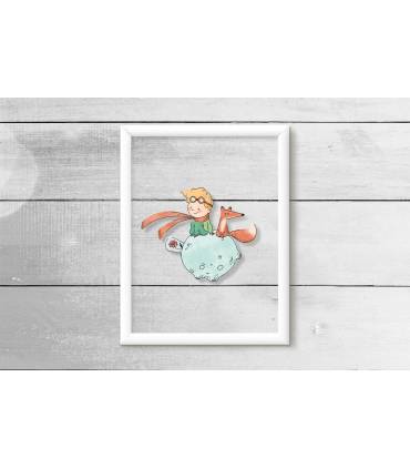 قاب شیشه ای شازده کوچولو- طرح یک