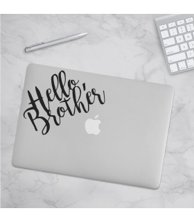استیکر Hello Brother - طرح یک