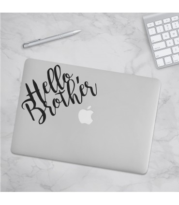استیکر Hello Brother - طرح یک