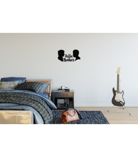 استیکر Hello Brother - طرح دو