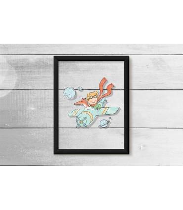 قاب شیشه ای Little Prince - طرح چهار