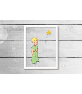 قاب شیشه ای Le petit Prince - طرح چهار