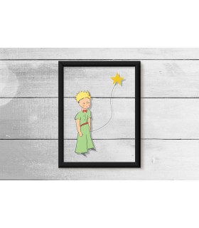 قاب شیشه ای Le petit Prince - طرح چهار