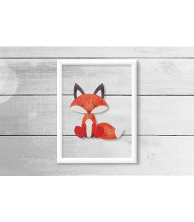 قاب شیشه ای Fox - طرح دو