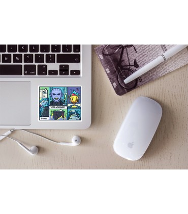 استیکر رنگی  Voldemort - طرح یک