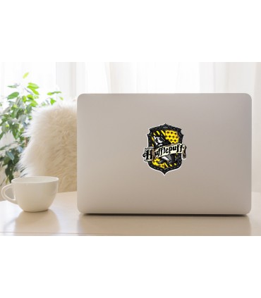 استیکر رنگی Hufflepuff -طرح یک