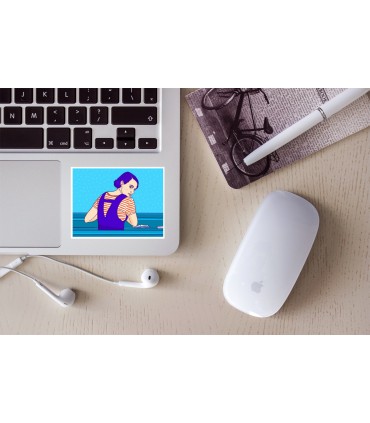 استیکر رنگی Fleabag - طرح پنج