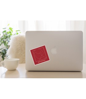 استیکر رنگی Love Story