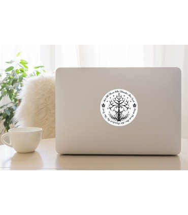 استیکر رنگی White Tree & Evenstar