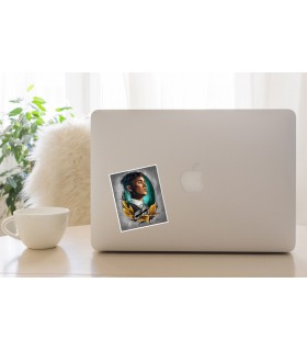 استیکر رنگی Peaky Blinders - طرح هفت