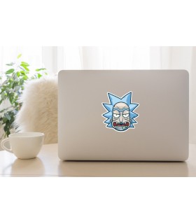 استیکر رنگی Rick - طرح چهار