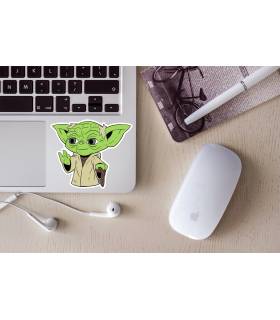 استیکر رنگی Yoda