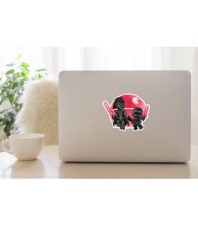 استیکر رنگی Darth Vader