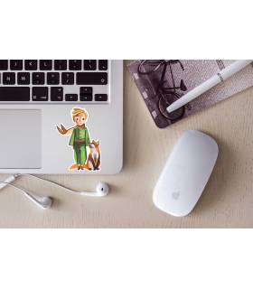 استیکر رنگی LITTLE PRINCE - طرح هشت