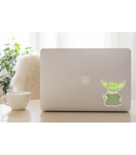 استیکر رنگی Baby Yoda