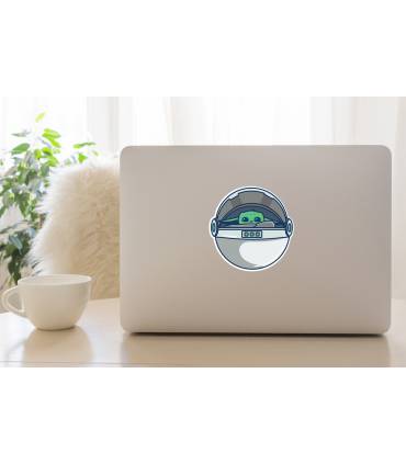 استیکر رنگی Baby Yoda