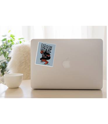 استیکر رنگی Far From Home