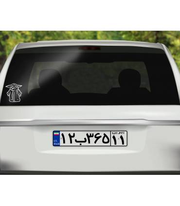 استیکر Baby Yoda