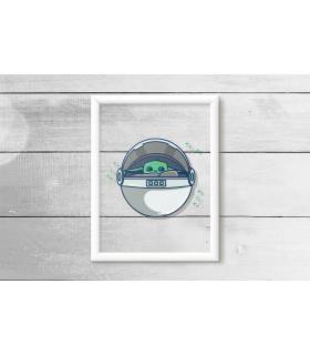 قاب شفاف Baby Yoda