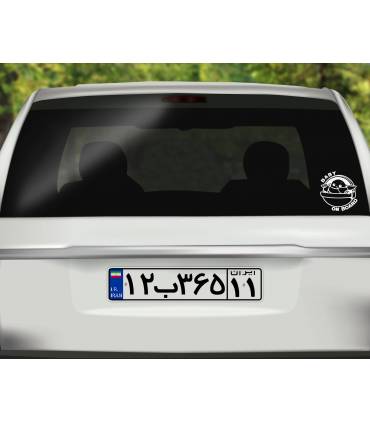 استیکر Baby Yoda