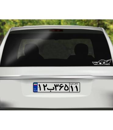 استیکر Baby Yoda