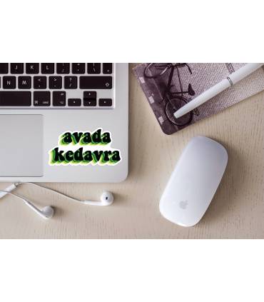 استیکر رنگی Avada Kedavra
