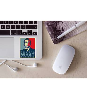 استیکر رنگی What She Said