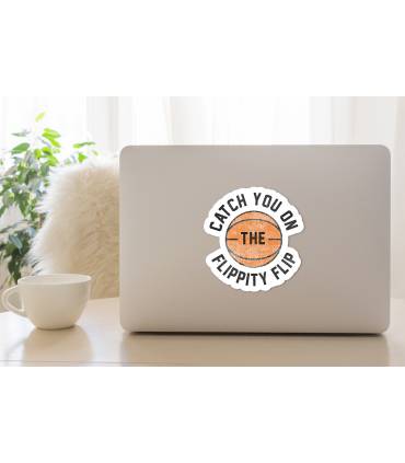 استیکر رنگی Catch you on