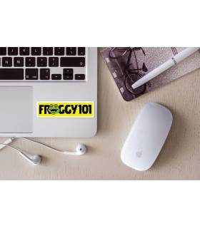 استیکر رنگی Froggy