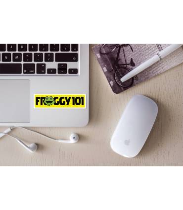 استیکر رنگی Froggy