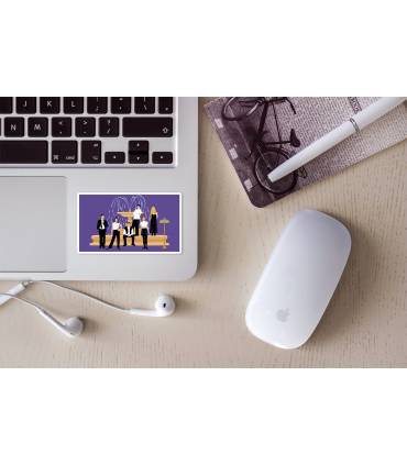 استیکر رنگی فرندز