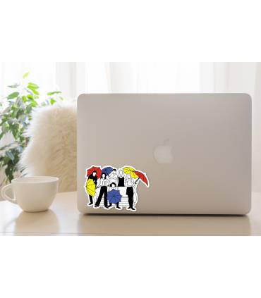 استیکر رنگی فرندز