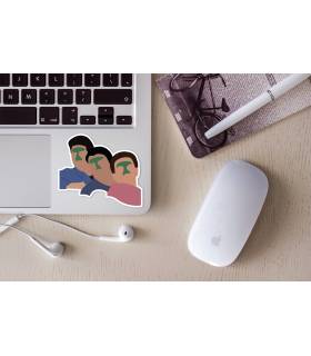 استیکر رنگی فرندز