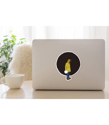 استیکر رنگی Dark