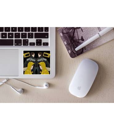 استیکر رنگی No future