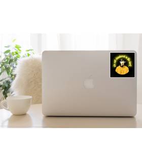 استیکر رنگی  We are wanderers in the dark