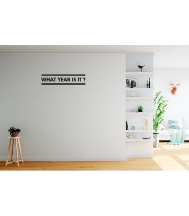 استیکر ?What year is it