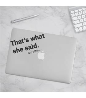 استیکر That's what she said
