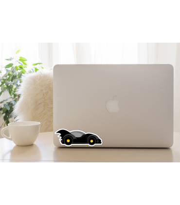 استیکر رنگی Batmobile