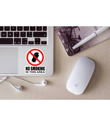 استیکر رنگی No Smoking