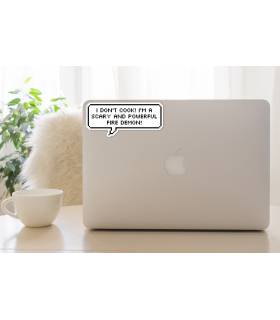 استیکر رنگی Fire Demon